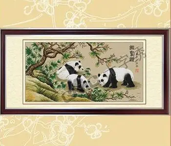 Výšivky Package Vysokej Kvality Cross Stitch Súpravy Panda Doprava Zadarmo