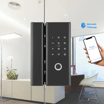 Úrad smart TTlock Bluetooth keyless wifi zámky dverí sklo digitálny dvere odtlačkov prstov zámok Podpora Dochádzky
